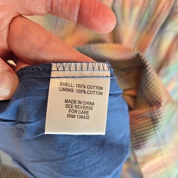 Modcloth Womens Dress Sz XL Plaid Lined Pockets Lightweight Sleeveless Casual - Picture 8 of 13